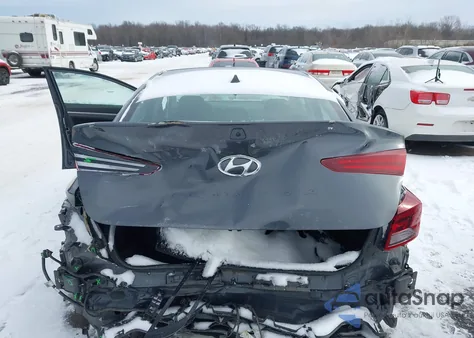 2020 Hyundai Elantra Sel from USA, damaged, VIN 5NPD84LF9LH575450